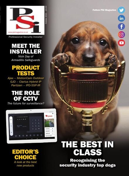 Proffessional Security Installer – October 2021 Cover