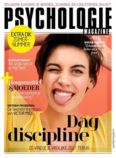 Psychologie Magazine – augustus 2020 Cover