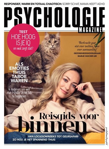 Psychologie Magazine – maart 2021 Cover