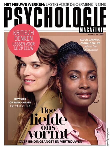 Psychologie Magazine – november 2021 Cover