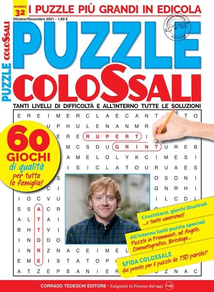 Puzzle Colossali – ottobre 2021 Cover