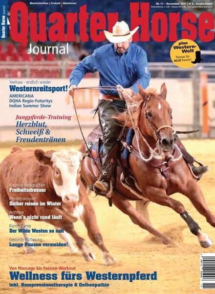 Quarter Horse Journal – Oktober 2021 Cover
