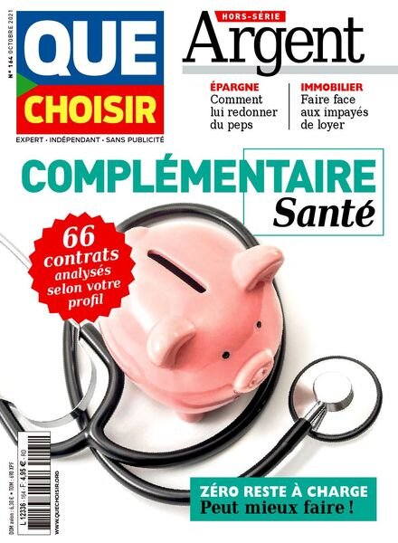 Que Choisir Argent – Octobre 2021 Cover