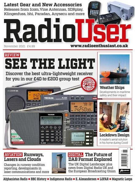 Radio User – November 2021 Cover