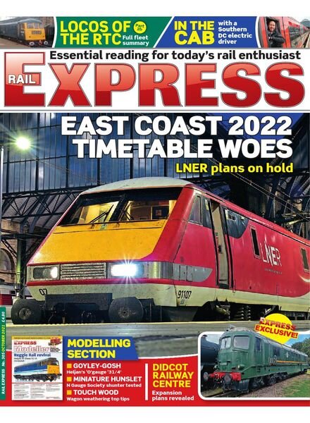 Rail Express – October 2021 Cover