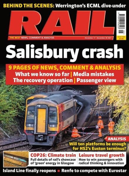 Rail – November 17, 2021 Cover