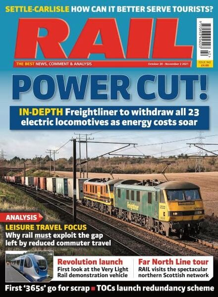 Rail – October 20, 2021 Cover