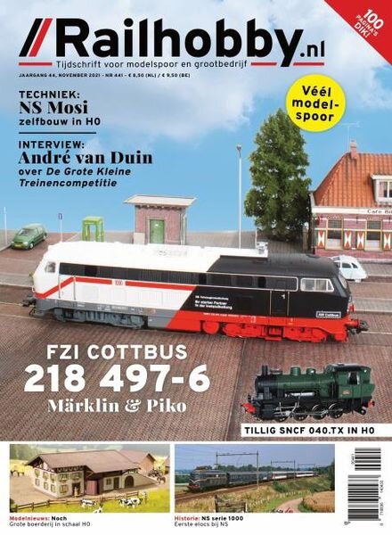 Railhobby – december 2021 Cover