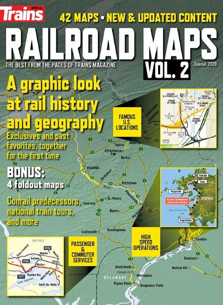 Railroad Maps – Vol 2 – December 2019 Cover