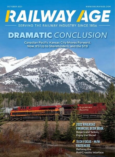 Railway Age – October 2021 Cover