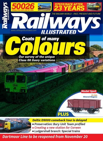 Railways Illustrated – December 2021 Cover