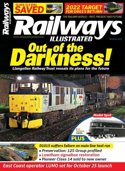 Railways Illustrated – November 2021 Cover