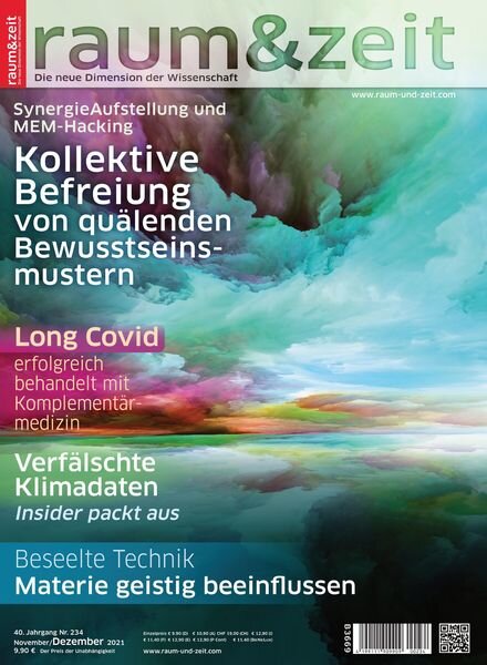 raum&zeit – 23 Oktober 2021 Cover