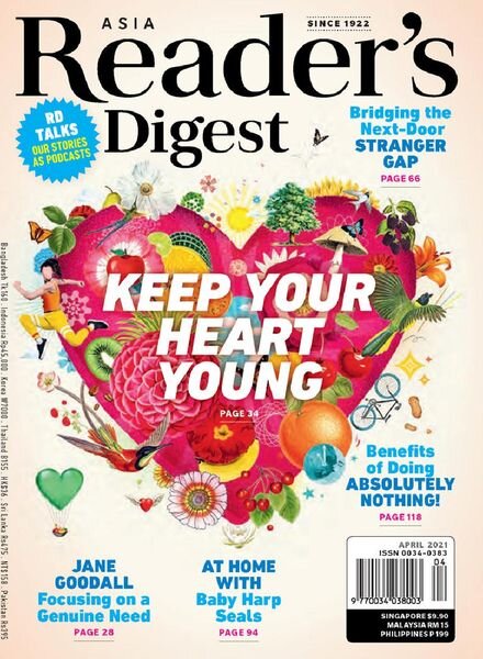 Reader’s Digest Asia – April 2021 Cover