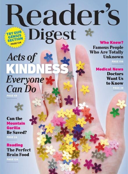 Reader’s Digest Asia – August 2019 Cover