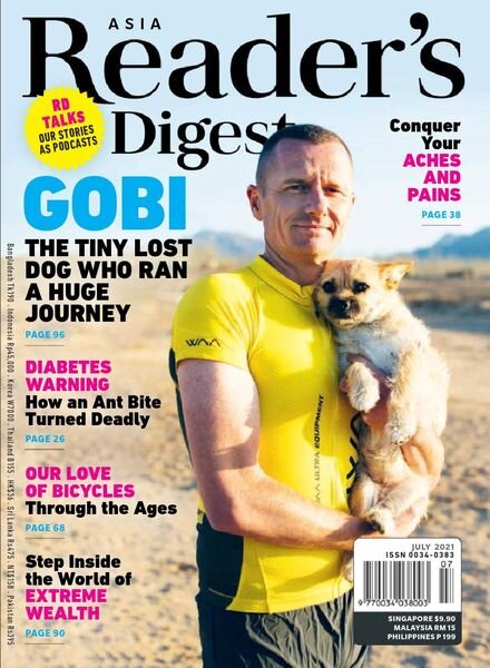 Reader’s Digest Asia – July 2021 Cover