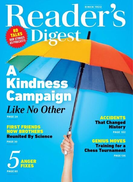 Reader’s Digest Asia – May 2020 Cover