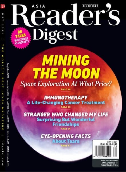 Reader’s Digest Asia – May 2021 Cover