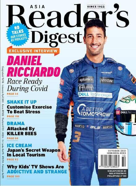 Reader’s Digest Asia – October 2021 Cover