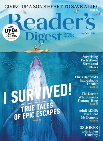 Reader’s Digest Canada – November 2021 Cover