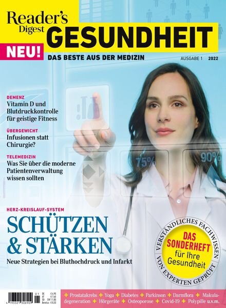 Reader’s Digest Gesundheit – 25 Oktober 2021 Cover