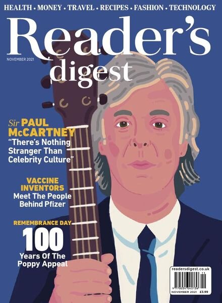 Reader’s Digest UK – November 2021 Cover