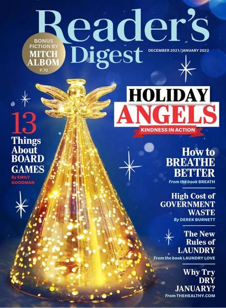 Reader’s Digest USA – December 2021 Cover