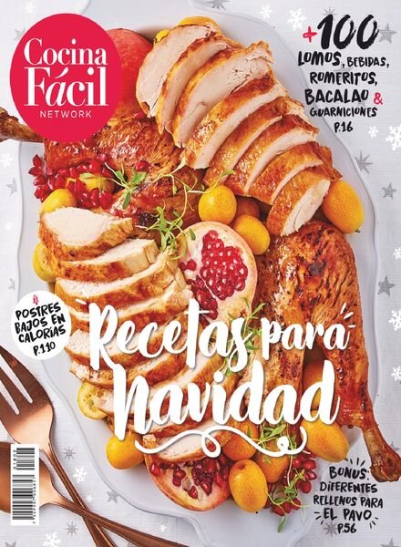 Recetas para Navidad por Cocina Facil – diciembre 2018 Cover