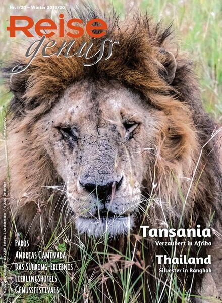Reisegenuss – November 2019 Cover