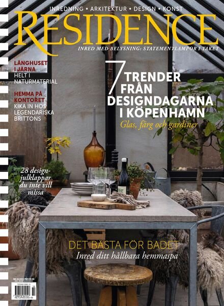 Residence – oktober 2021 Cover