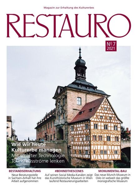 Restauro – November 2021 Cover