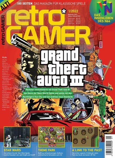 Retro Gamer Germany – Dezember 2021 Cover