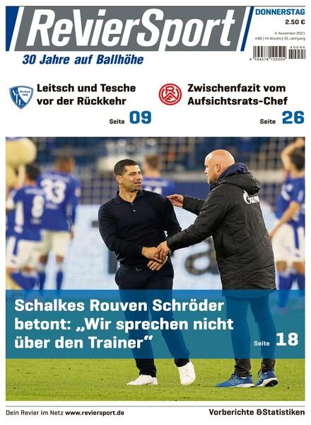 RevierSport – 04 November 2021 Cover