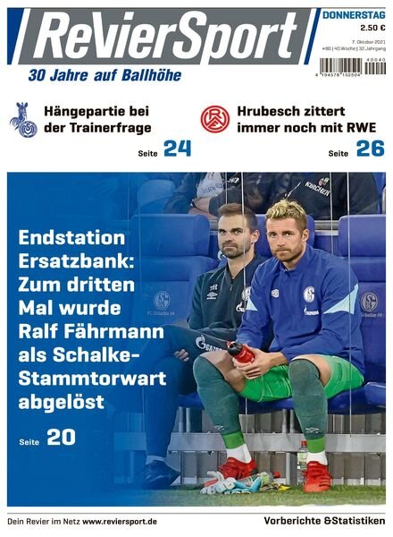 RevierSport – 07 Oktober 2021 Cover