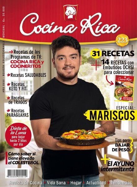 Revista COCINA RICA – octubre 2021 Cover