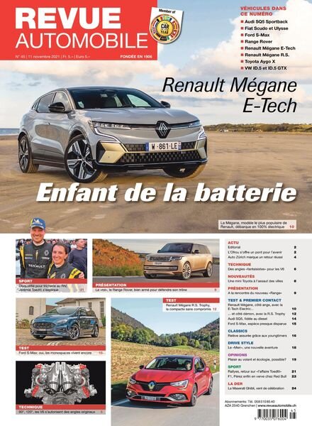 Revue Automobile – 11 novembre 2021 Cover
