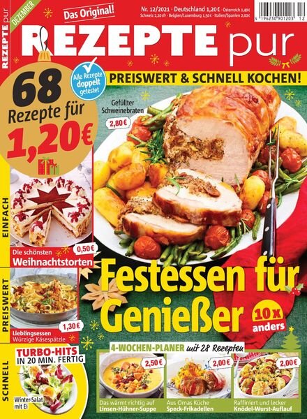 REZEPTE pur – 10 November 2021 Cover