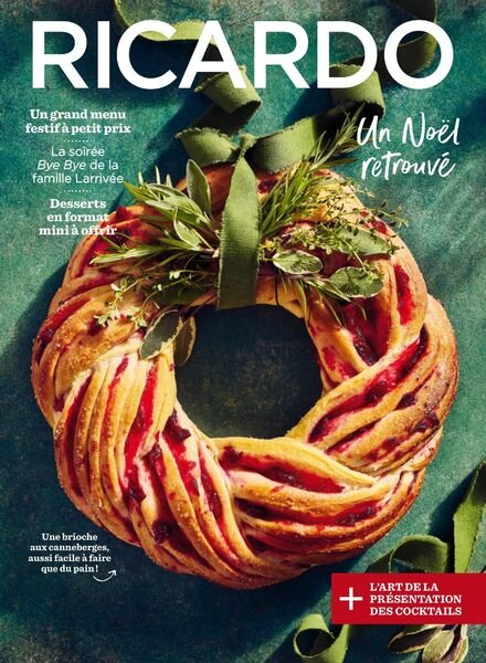 Ricardo – Novembre-Decembre 2021 Cover