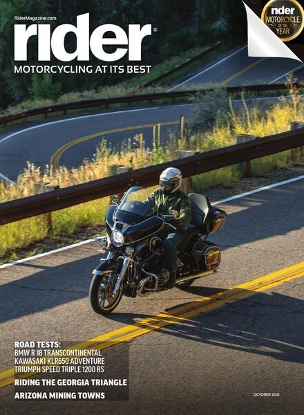Rider Magazine – October 2021 Cover