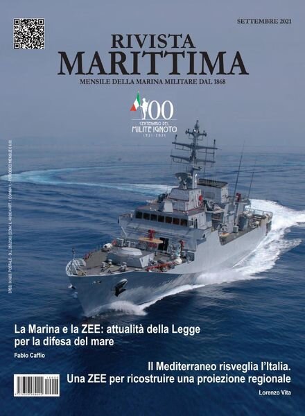 Rivista Marittima – Settembre 2021 Cover