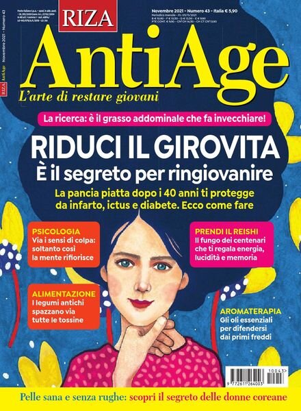 Riza AntiAge – Novembre 2021 Cover