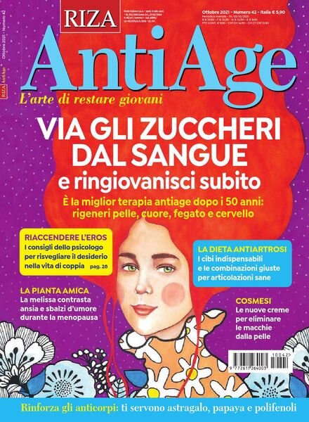 Riza AntiAge – Ottobre 2021 Cover