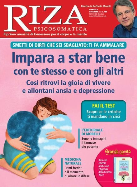Riza Psicosomatica – Novembre 2021 Cover
