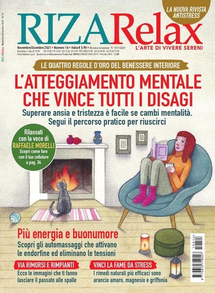 Riza Relax – Novembre-Dicembre 2021 Cover