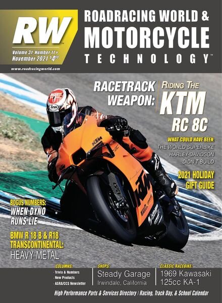 Roadracing World – November 2021 Cover