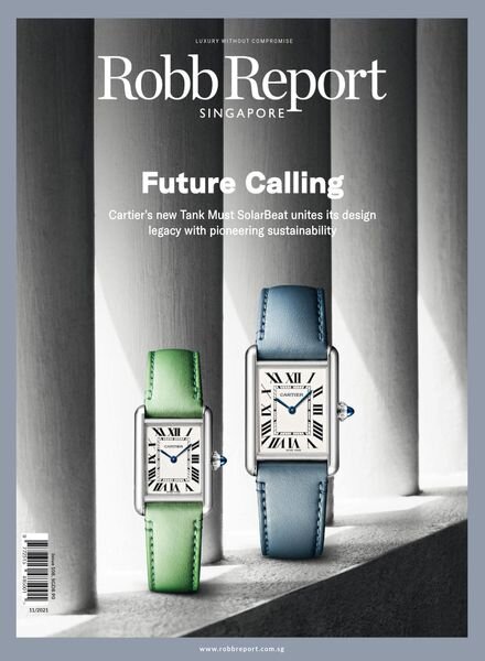 Robb Report Singapore – November 2021 Cover