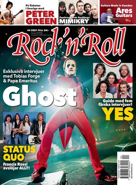 Rock’n’Roll Magazine Sverige – april 2021 Cover