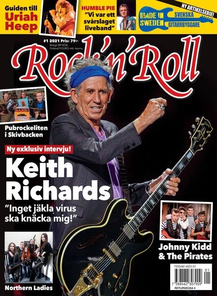 Rock’n’Roll Magazine Sverige – december 2020 Cover