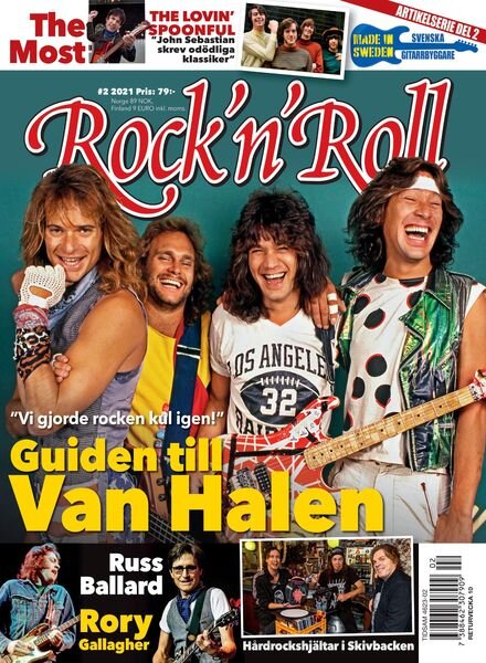 Rock’n’Roll Magazine Sverige – januari 2021 Cover