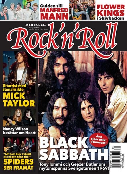 Rock’n’Roll Magazine Sverige – juni 2021 Cover